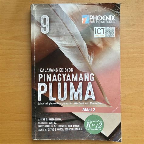 phoenix publishing filipino grade 10 aklat 1